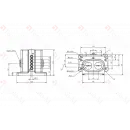 Блочный выключатель Balluff BNS 819-D05-K12-100-10