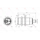 Емкостной датчик Balluff BCS M30BBI2-PSC15D-S04K