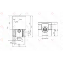 Индуктивный датчик Balluff BES Q40KEU-PAH25F-S04G