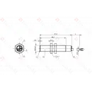 Емкостной датчик Balluff BCS M12B4I1-POC40D-EP02