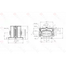 Блочный выключатель Balluff BNS 829-D05-R12-100-10