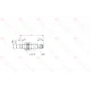 Индуктивный датчик Balluff BES M08EH1-NSC60F-S49G