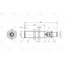 Емкостной датчик Balluff BCS M18B4I3-NOC80D-S04K