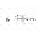 Емкостной датчик Balluff BCS M12B4G2-NSC40D-S04K