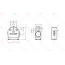 Одиночный выключатель Balluff BNS 813-100-E-48